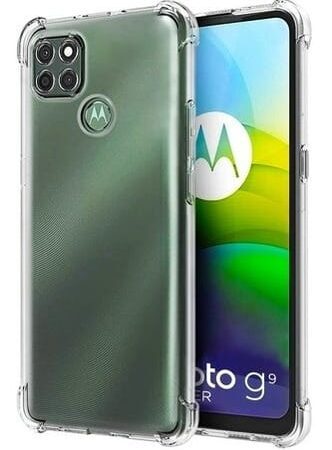 Carcasa para motorola g9 power transparente antigolpe