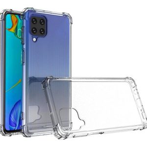 Carcasa compatible samsung f62 transparente antigolpe