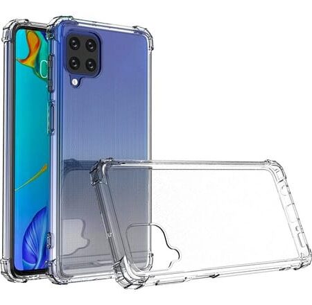 Carcasa compatible samsung f62 transparente antigolpe