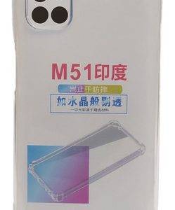 Carcasa compatible samsung m51 transparente antigolpe - vista 2