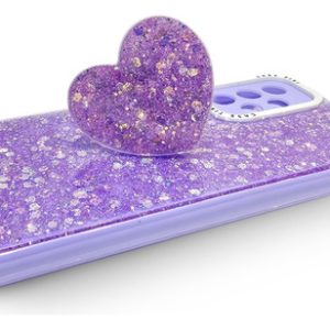 Carcasa para samsung a13 4g glitter incluye pop socket - vista 2