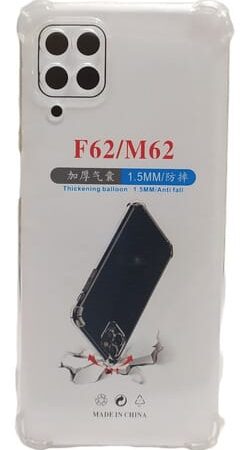 Carcasa compatible samsung f62 transparente antigolpe - vista 2