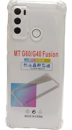 Carcasa para motorola g60 transparente antigolpe - vista 2