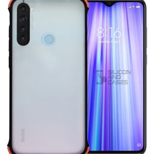 Carcasa para xiaomi redmi note 8 borde negro anti protec camara