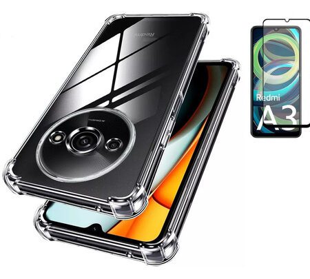 Carcasa transparente para xiaomi redmi a3 antigolpe
