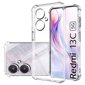 Carcasa transparente para xiaomi redmi 13c 5g antigolpe