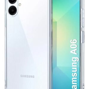 Carcasa transparente para samsung a06 antigolpe