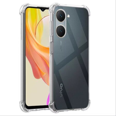 Carcasa transparente para vivo y03 antigolpe