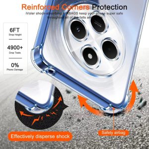 Carcasa transparente para xiaomi redmi 14c 4g antigolpe - vista 2