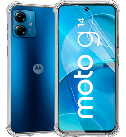 Carcasa transparente para motorola g14 antigolpe - vista 10