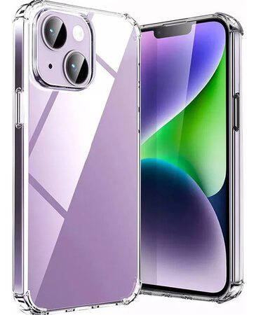 Carcasa transparente para iphone 15 antigolpe