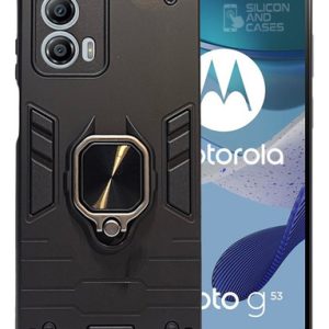 Carcasa para motorola g34 anillo antigolpe protector camara