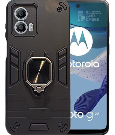 Carcasa para motorola g34 anillo antigolpe protector camara