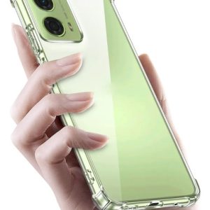 Carcasa transparente para motorola e15 antigolpe