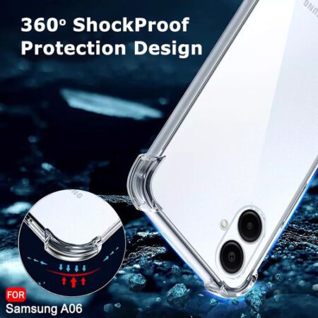 Carcasa transparente para samsung a06 antigolpe - vista 2