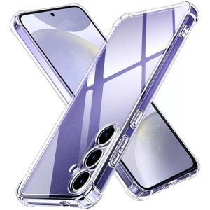 Carcasa transparente para samsung s24 fe antigolpe