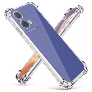 Carcasa transparente para motorola g04s antigolpe