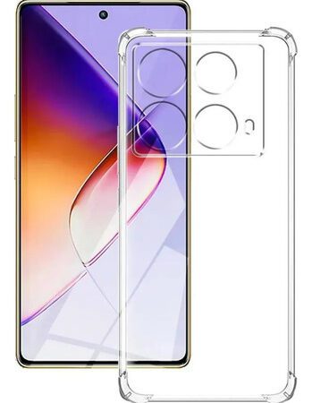 Carcasa transparente para infinix note 40 antigolpe