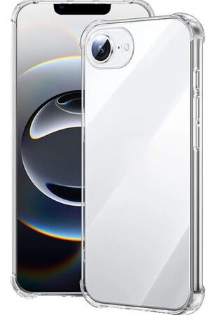 Carcasa transparente para iphone 16e antigolpe