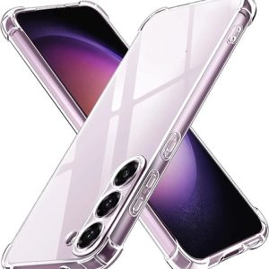 Carcasa transparente para samsung a36 antigolpe