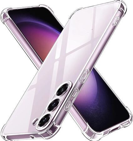 Carcasa transparente para samsung a36 antigolpe