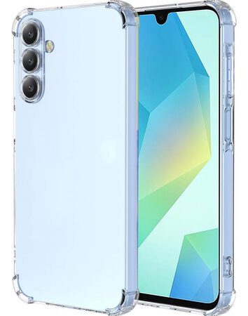 Carcasa transparente para samsung a26 antigolpe