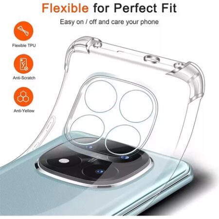 Carcasa transparente para xiaomi redmi note 14 pro 4g - vista 2