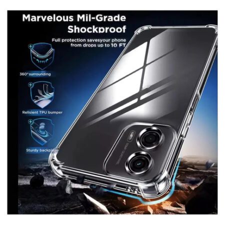 Carcasa transparente para motorola g24 power antigolpe - vista 2