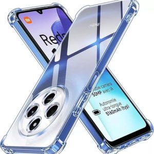 Carcasa transparente para xiaomi redmi 14c 4g antigolpe