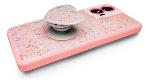 D_762208-MLC85365735787_052025-O.jpg Carcasa para motorola g04 glitter incluye pop socket - vista 12