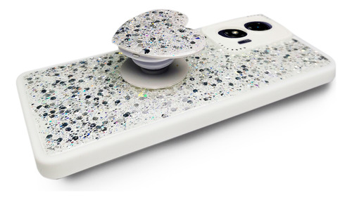 D_806180-MLC85365569557_052025-O.jpg Carcasa para motorola g04 glitter incluye pop socket - vista 6