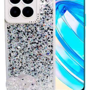 Carcasa para honor x8a 5g glitter incluye pop socket - vista 5