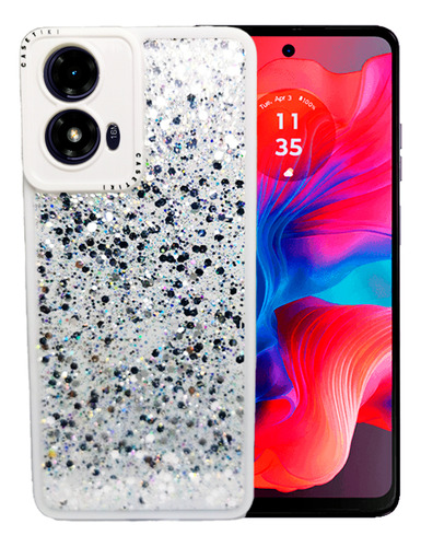 D_890288-MLC85365391691_052025-O.jpg Carcasa para motorola g04 glitter incluye pop socket - vista 5