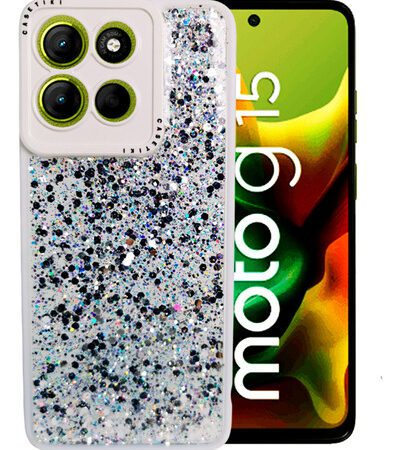 Carcasa para motorola g15 glitter incluye pop socket - vista 5