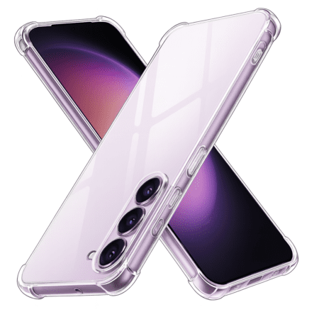 Carcasa transparente antigolpe para samsung s25 fe