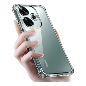 Carcasa transparente antigolpe para xiaomi redmi 13x 4g