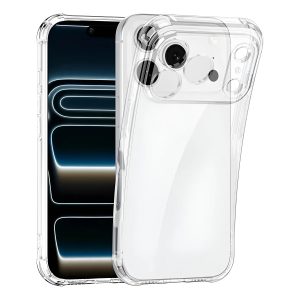 Carcasa transparente antigolpe para iphone 17 pro