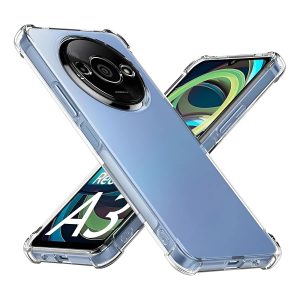 Carcasa transparente antigolpe para xioami redmi a3x 4g