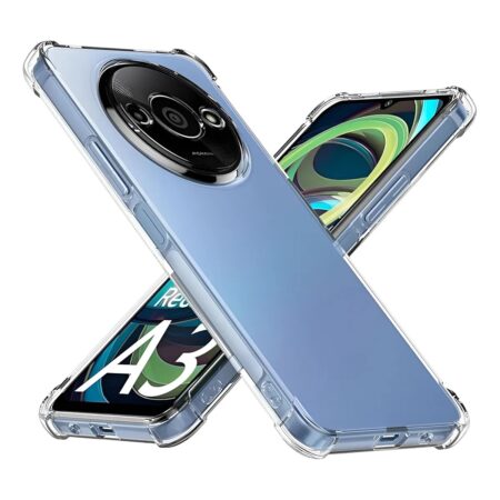 Carcasa transparente antigolpe para xioami redmi a3x 4g
