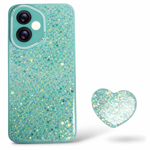 Carcasa para honor 400 glitter brillo incluye pop socket - vista 2