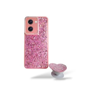 Carcasa para xiaomi redmi a5 glitter brillo con pop socket - vista 2