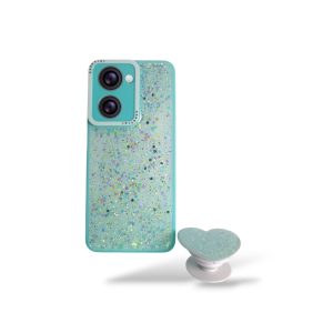 Carcasa para xiaomi redmi a5 glitter brillo con pop socket