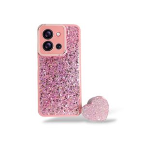 Carcasa para xiaomi redmi 15c glitter brillo incluye pop socket - vista 2