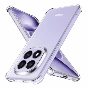 CARCASA TRANSPARENTE ANTIGOLPE PARA XIAOMI REDMI NOTE 15 PRO 5G