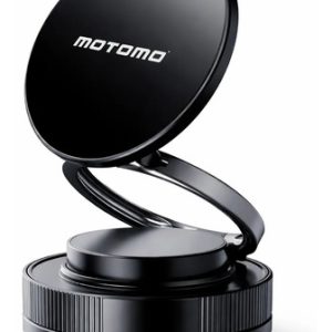 Soporte Magnetico De Celular Para Auto Ventosa Motomo Mo-q14 Negro