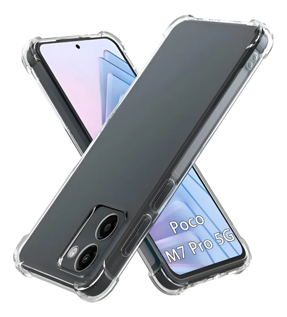 Carcasa Transparente Antigolpe para Xiaomi POCO M7 Pro 5G - Silicon and Cases