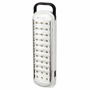 Lámpara De Emergencia Led 42 Powerlab Recargable 8h Blanco