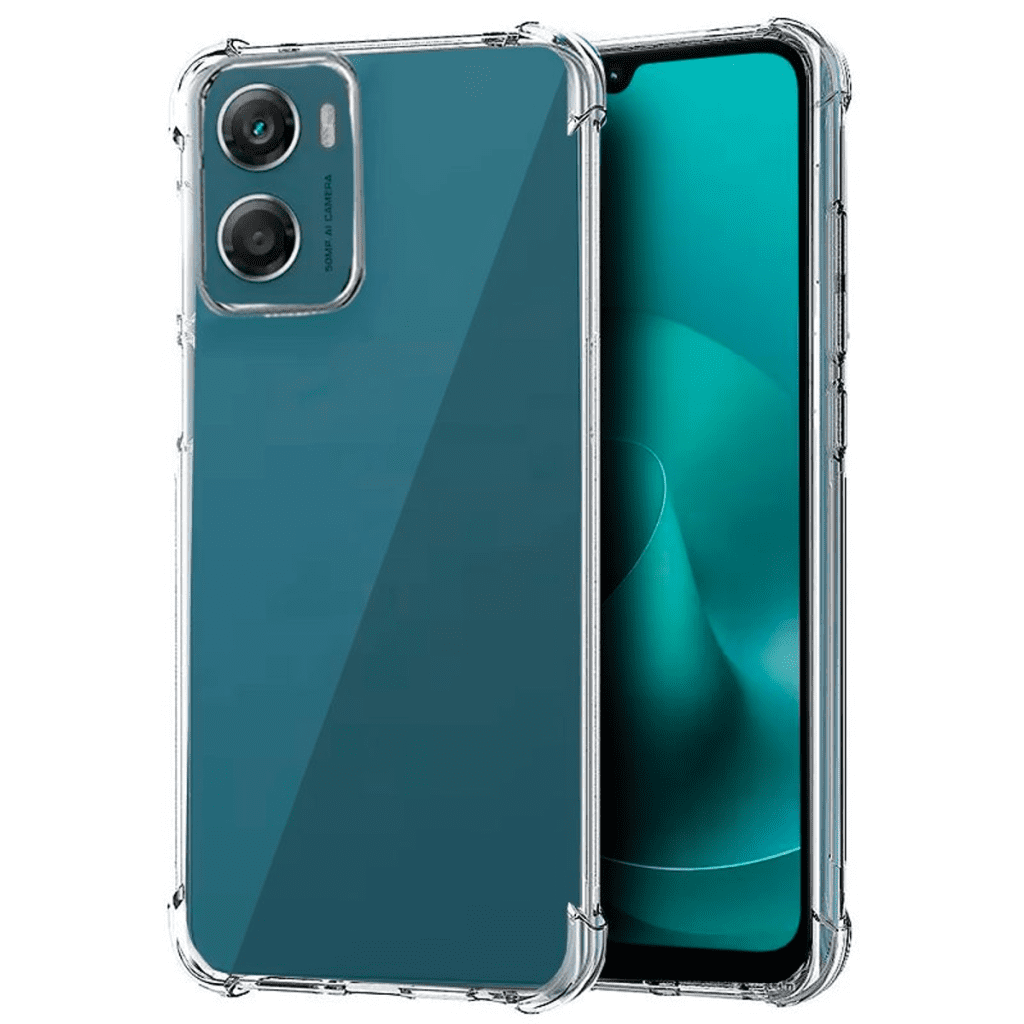Carcasa Transparente Antigolpe para Motorola G06 - Silicon and Cases