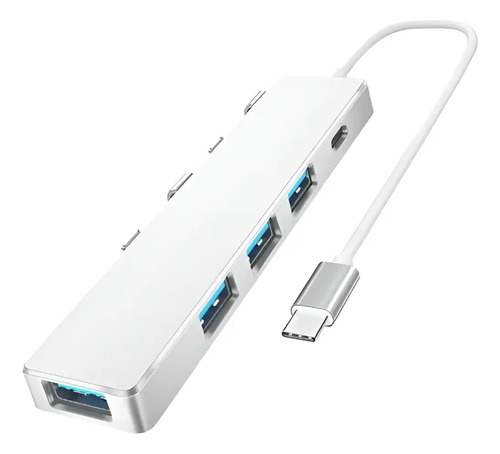 Adaptador Hub Tipo C 5 Puertos Usb 3.1 5 Gbps Irm-09375