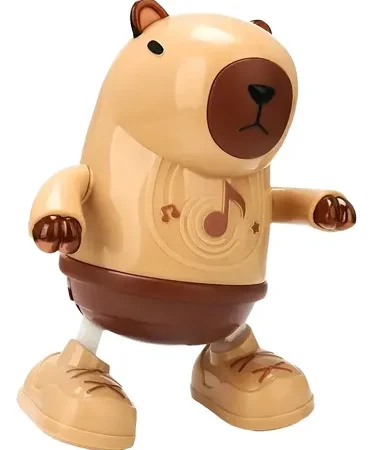 Juguete Dance Capibara Con Luces Y Música Baile Del Peluche